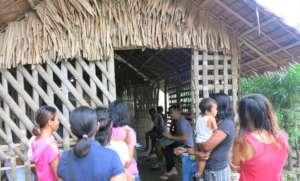 Visit with community members