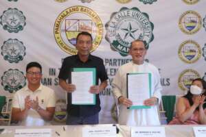 DLSU and LGU Lian Sign MOU re Lian SDG Project