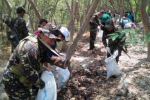 Soldiers do their share for the environment