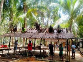 Local Fishers Repair their "Kubo"