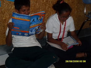 Bruno and Viviane reading