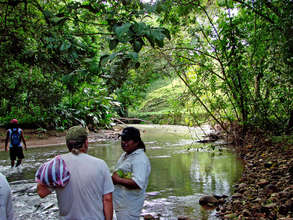 Walking the Rio Sol, Maleku Reserve, Costa Rica