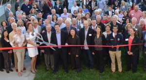 Ribbon cutting - thanks for making it possible!