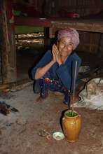 The midwife's offering to assist in childbirth.