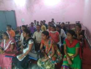 Students attending the Health Care Skill Program