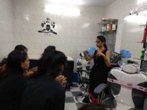 New Course launch at Nithari Centre Beauty lab
