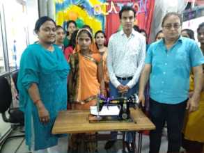 Handover of Sewing Machine to a Women Entrepreneur