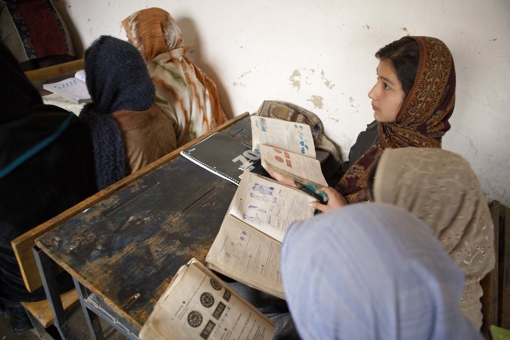 Literacy Classes & Books for Afghan Women & Girls