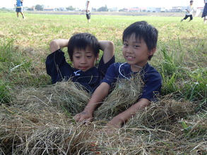 Could touch the grass
