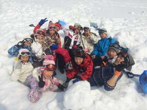 snow bed!