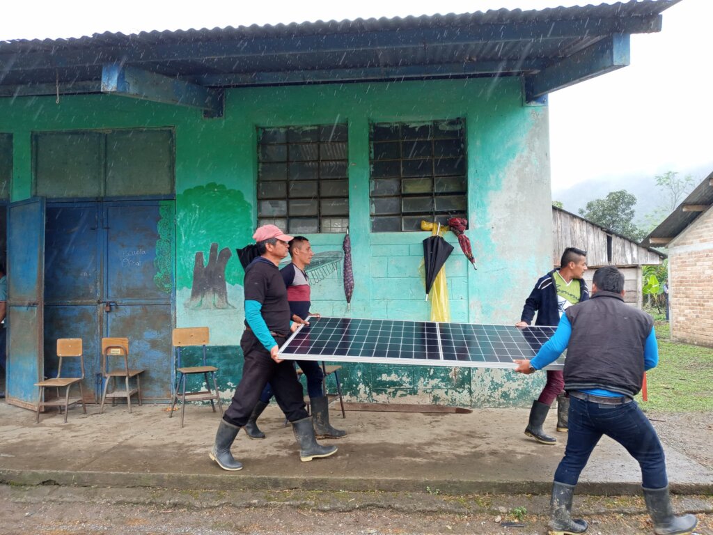 Installing Solar In The Rain
