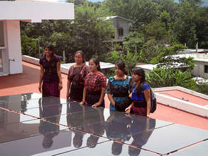 The beginnings of a women's solar coop