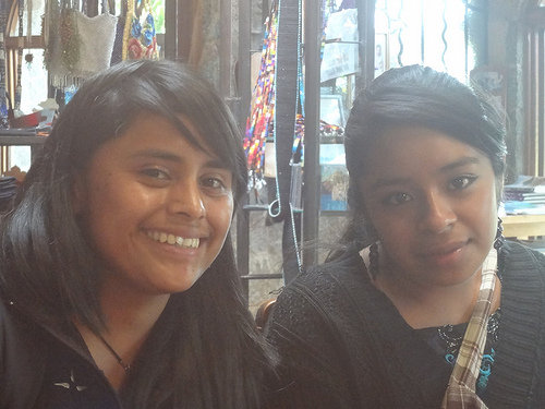 Two of our excited students!