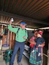 Founder John Barrie Installs Solar Home Unit