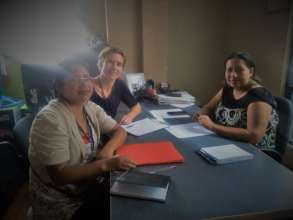 Meeting with Malacatan's Women's Affairs Director