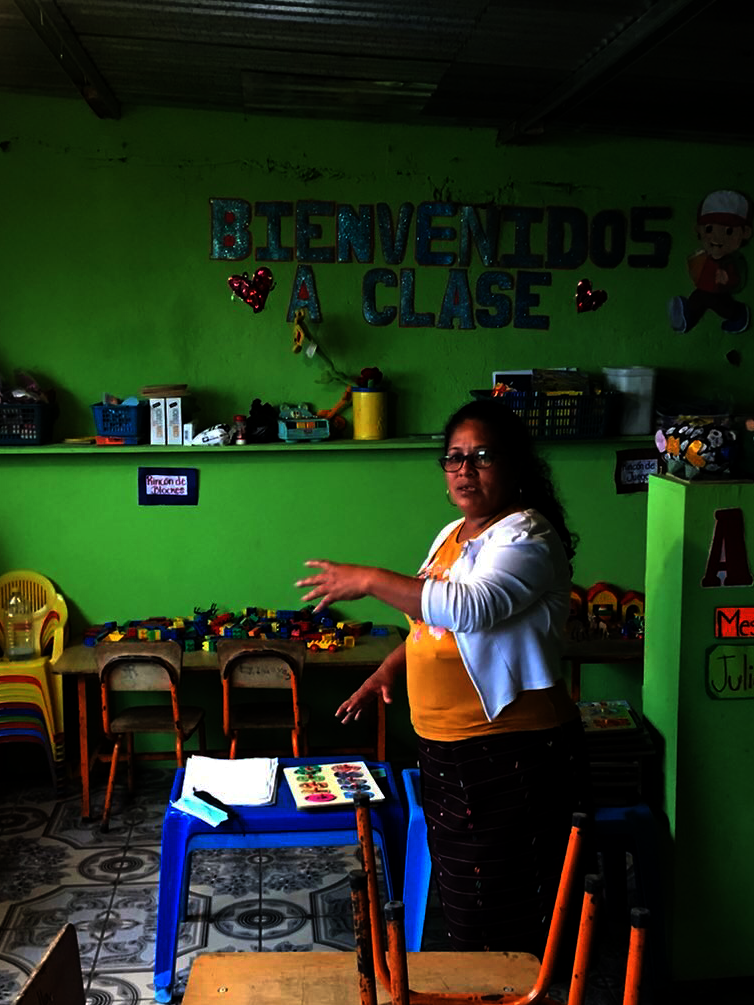 Teacher at Solar School