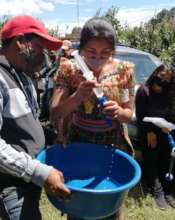 Backwashing the Filter at replicated workshop