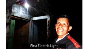 First Public Electric Light