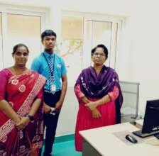 Kamalesh with the Scientist