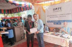 Proficiency Award ceremony at HOPE School