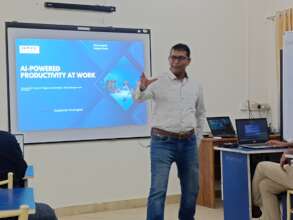 AI workshop for staff