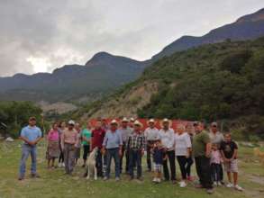 Community meeting in Canoas, Nuevo Leon.