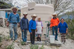 Rainwater harvesting system in Nuevo  Leon