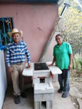 Wood-saving stove in Nuevo Leon.