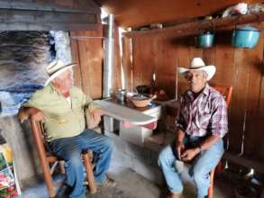 Wood-saving stove in Nuevo Leon.