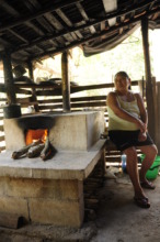 Clean cookstove in rural Maya community