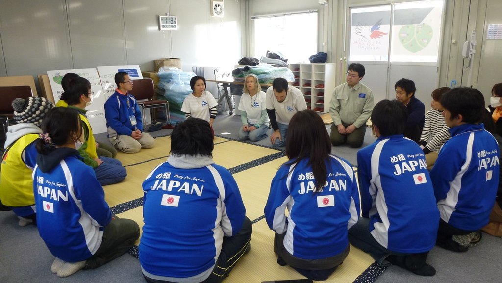 Rebuilding 10000 lives in Japan - youth leadership