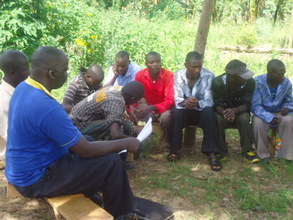 youth in a group meeting