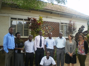 Britt lake and the management team Kitovu