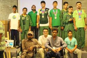 TRP Team and Special Olympics Pakistan Team at IBA