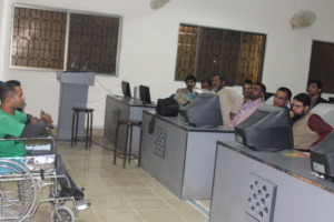 Design Challenge session at Mehran UET Jamshoro