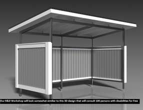 3D view of the R&D Workshop