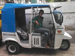 The second new rickshaw!