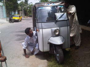 Rickshaw repair