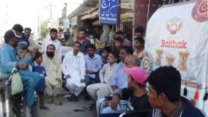 Another 'Baithak' in Baldia Town, Karachi