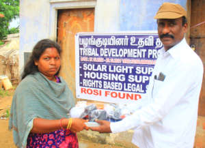 One Beneficiary woman