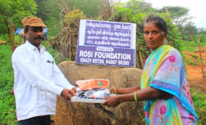 One Beneficiary woman