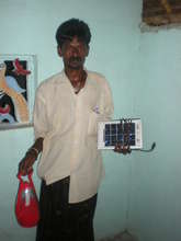 Mr.Murugesan, a tribe benefited