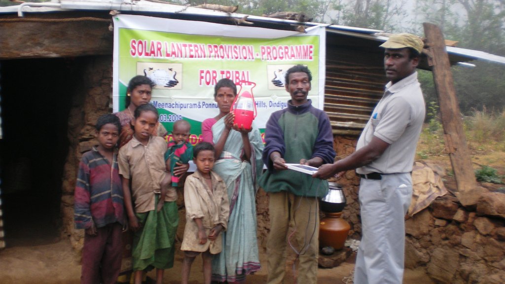 Green Energy -Solar Light for Tribal houses