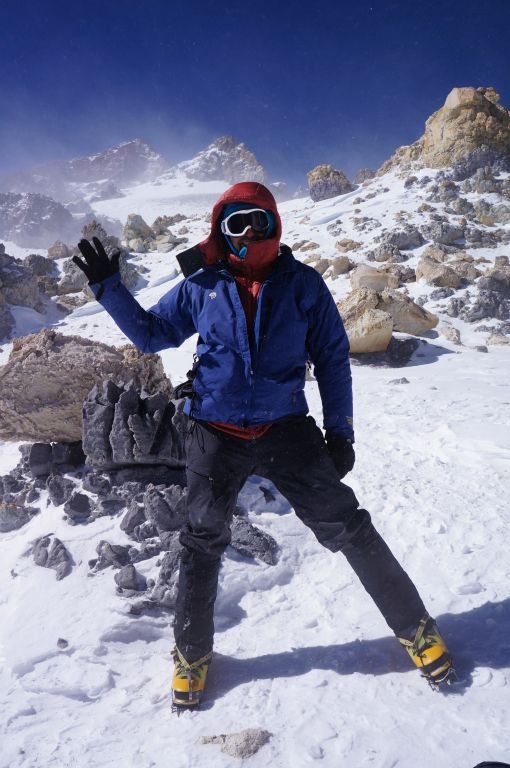Francesco at the Aconcagua, 2013