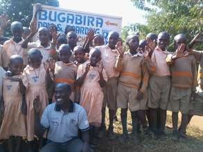 Children  with the Director