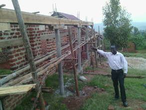 New building from bricks made in 2014.