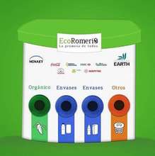 The design of the reusable recycling bin