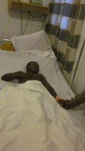 Ruphat after his first surgery