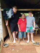 Volunteers delivering food to local families 2