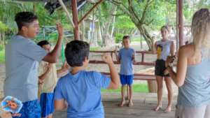 Our volunteers at work